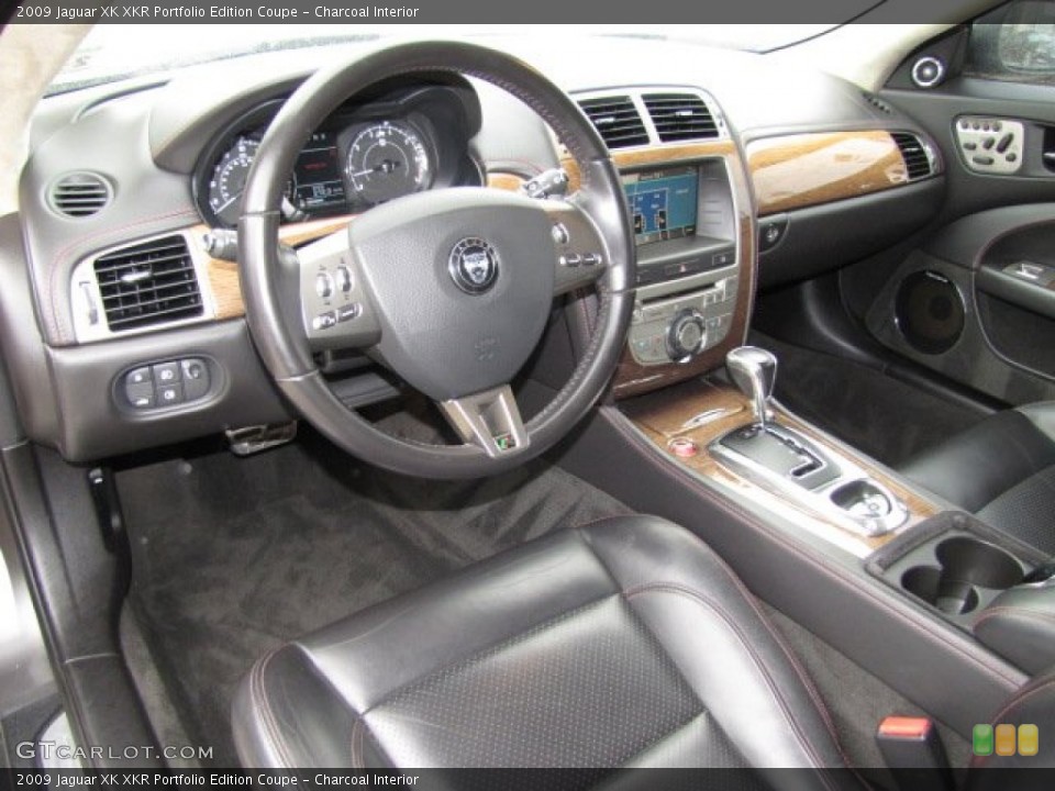 Charcoal Interior Photo for the 2009 Jaguar XK XKR Portfolio Edition Coupe #80022721