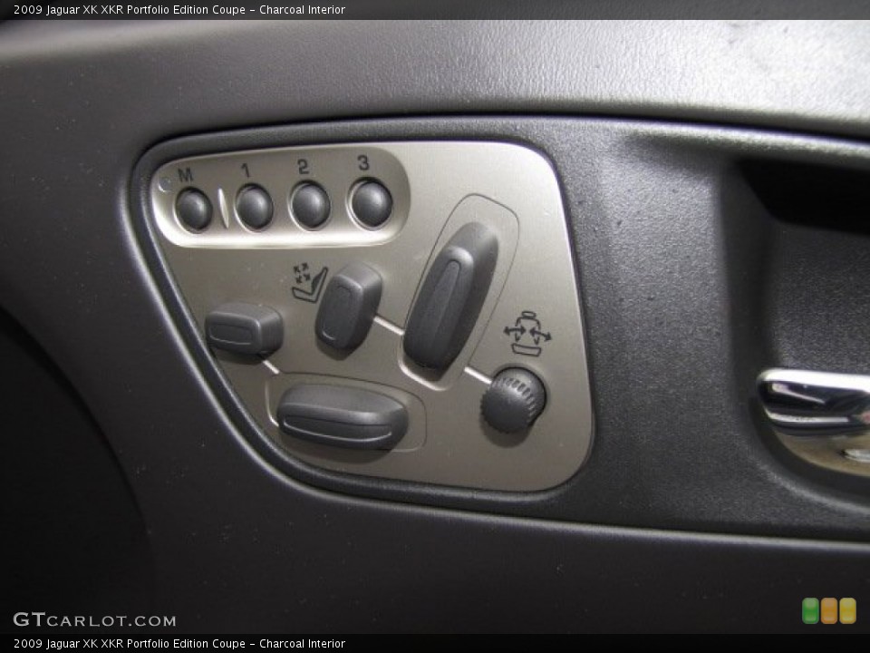 Charcoal Interior Controls for the 2009 Jaguar XK XKR Portfolio Edition Coupe #80022942