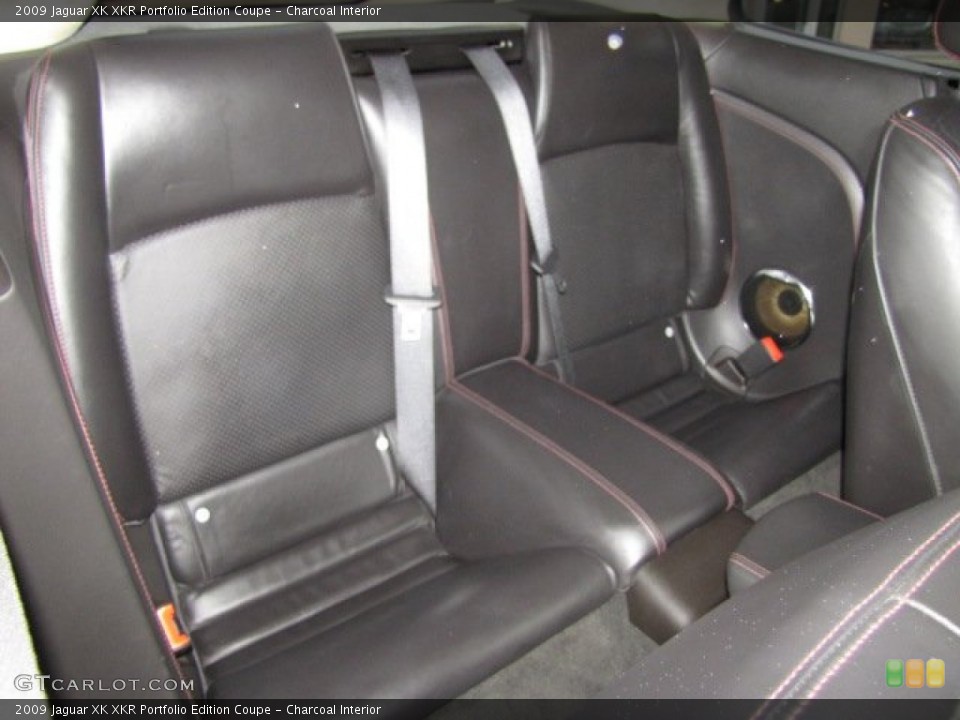 Charcoal Interior Rear Seat for the 2009 Jaguar XK XKR Portfolio Edition Coupe #80022968