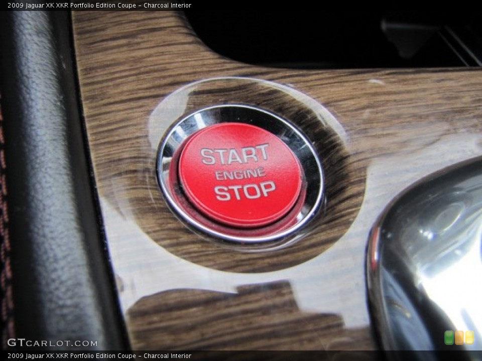 Charcoal Interior Controls for the 2009 Jaguar XK XKR Portfolio Edition Coupe #80023088