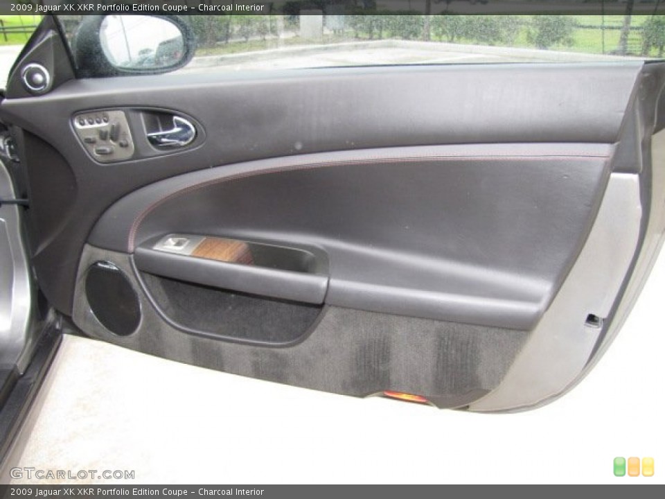 Charcoal Interior Door Panel for the 2009 Jaguar XK XKR Portfolio Edition Coupe #80023134