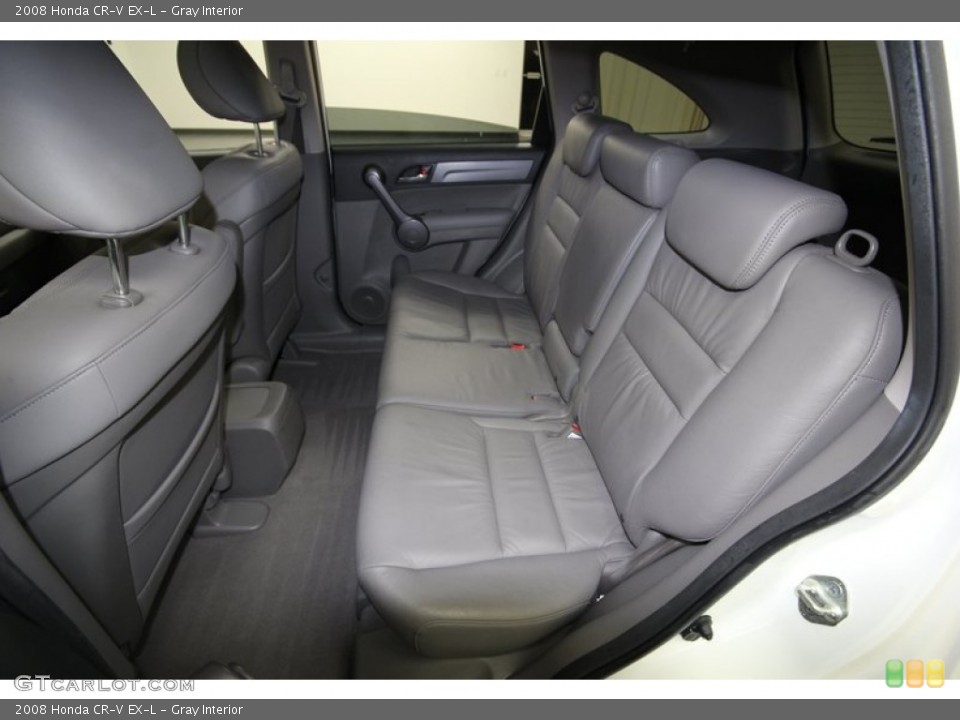 Gray Interior Rear Seat for the 2008 Honda CR-V EX-L #80025451