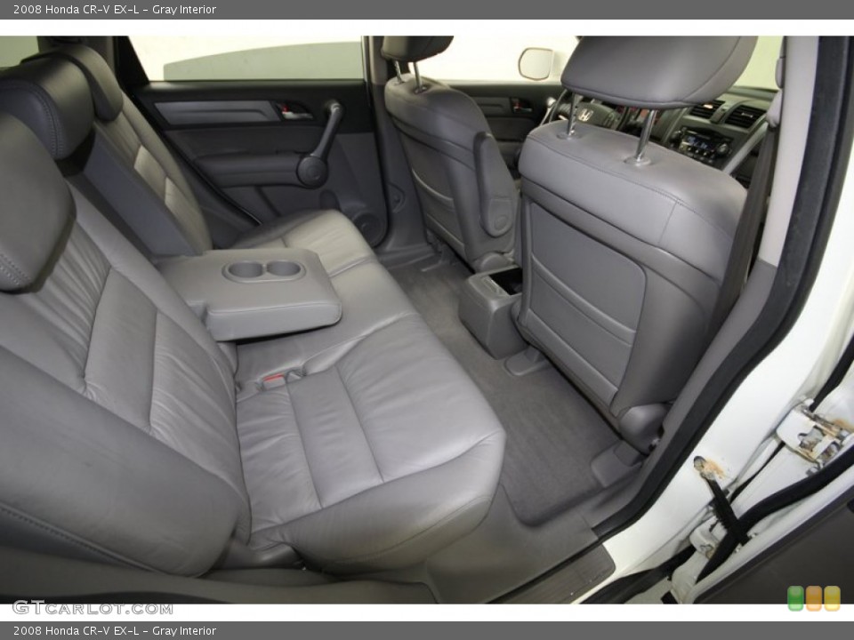 Gray Interior Rear Seat for the 2008 Honda CR-V EX-L #80025777