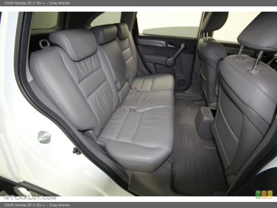 Gray Interior Rear Seat for the 2008 Honda CR-V EX-L #80025805