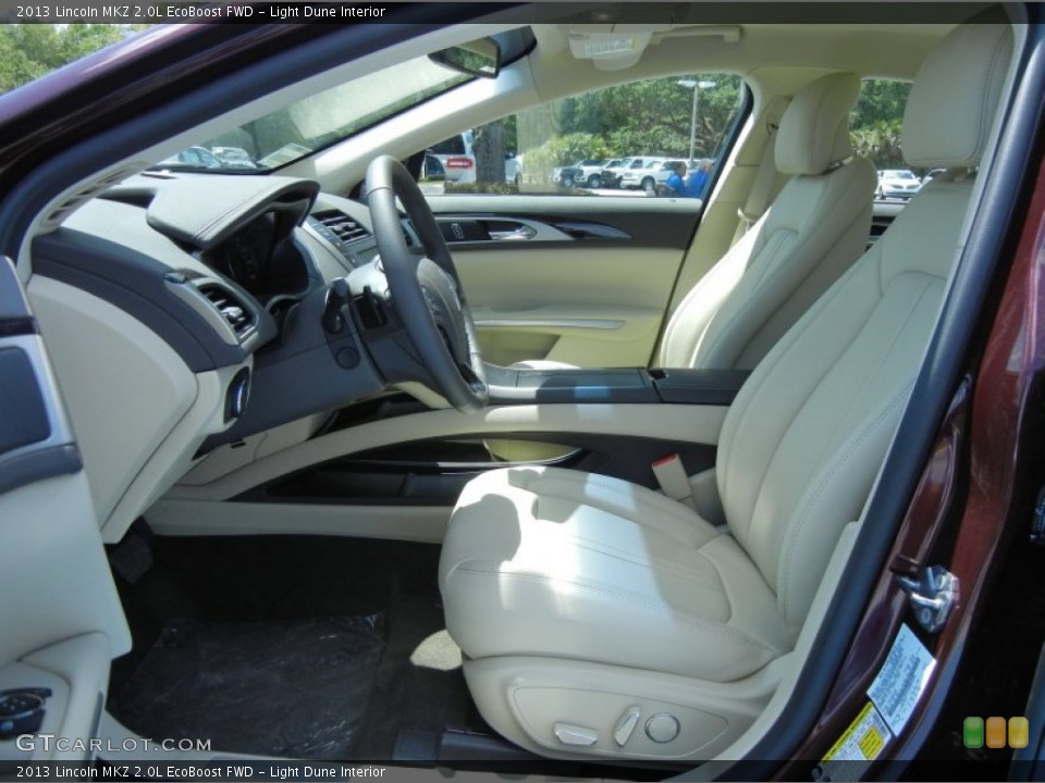 Light Dune Interior Front Seat for the 2013 Lincoln MKZ 2.0L EcoBoost FWD #80027812
