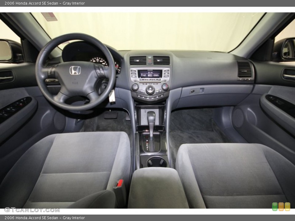 Gray Interior Dashboard for the 2006 Honda Accord SE Sedan #80027831