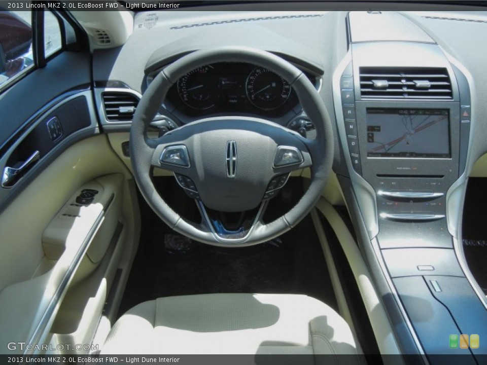 Light Dune Interior Dashboard for the 2013 Lincoln MKZ 2.0L EcoBoost FWD #80027855