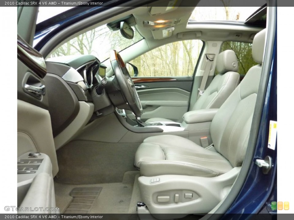 Titanium/Ebony Interior Photo for the 2010 Cadillac SRX 4 V6 AWD #80029643