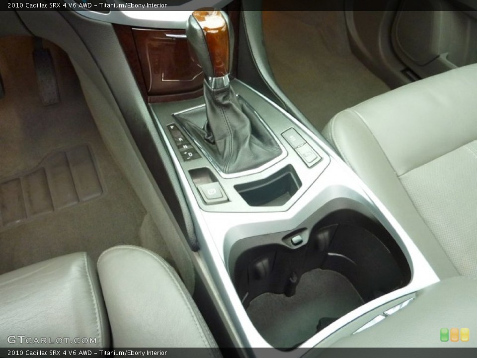 Titanium/Ebony Interior Transmission for the 2010 Cadillac SRX 4 V6 AWD #80029754