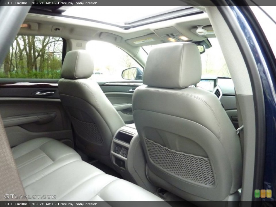Titanium/Ebony Interior Photo for the 2010 Cadillac SRX 4 V6 AWD #80029837