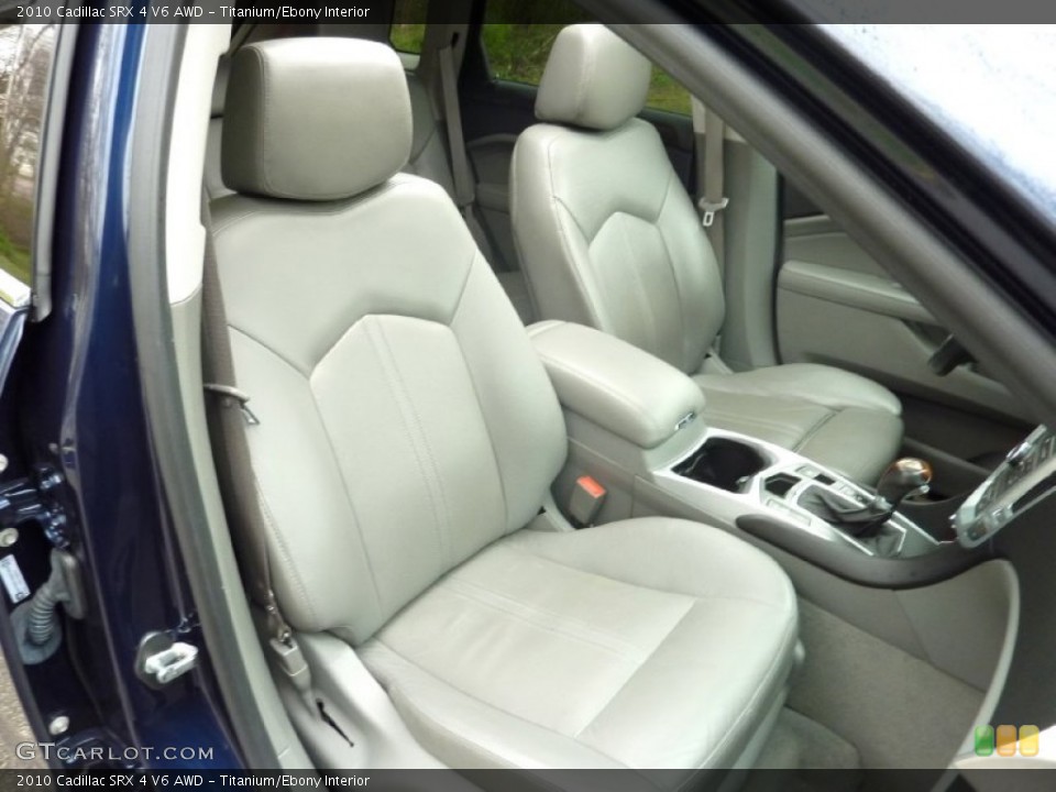 Titanium/Ebony Interior Front Seat for the 2010 Cadillac SRX 4 V6 AWD #80029853