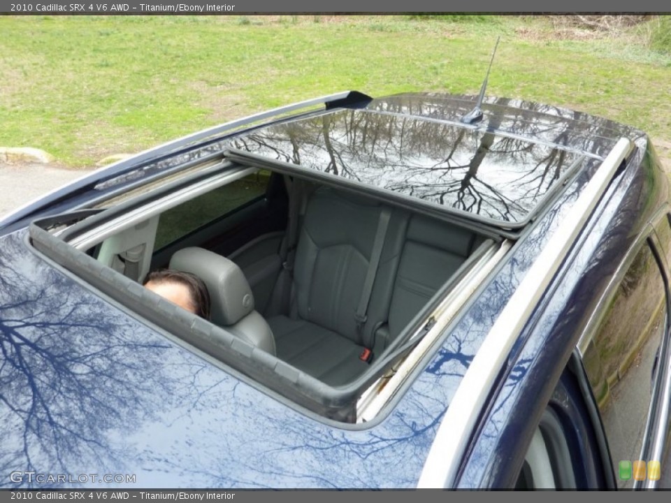Titanium/Ebony Interior Sunroof for the 2010 Cadillac SRX 4 V6 AWD #80029943