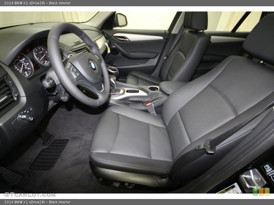 Black Interior Photo for the 2014 BMW X1 sDrive28i #80035130