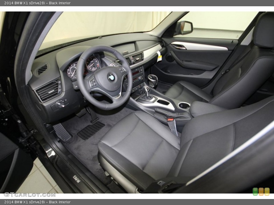 Black Interior Prime Interior for the 2014 BMW X1 sDrive28i #80035202