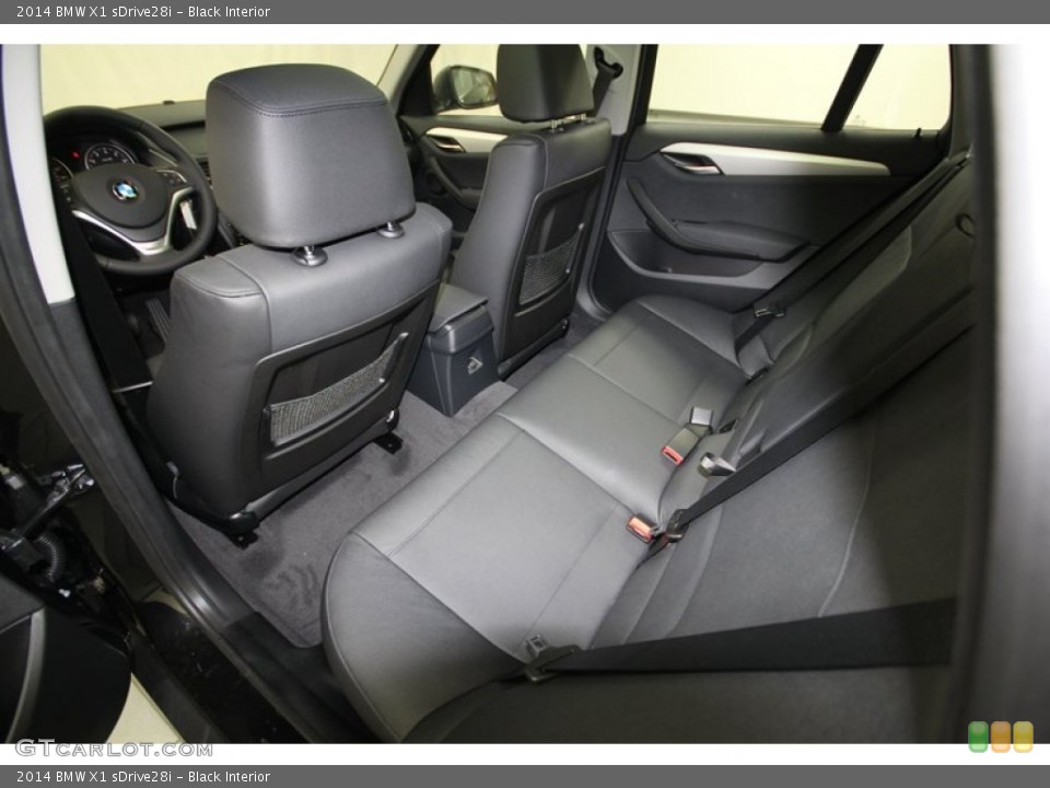 Black Interior Rear Seat for the 2014 BMW X1 sDrive28i #80035294