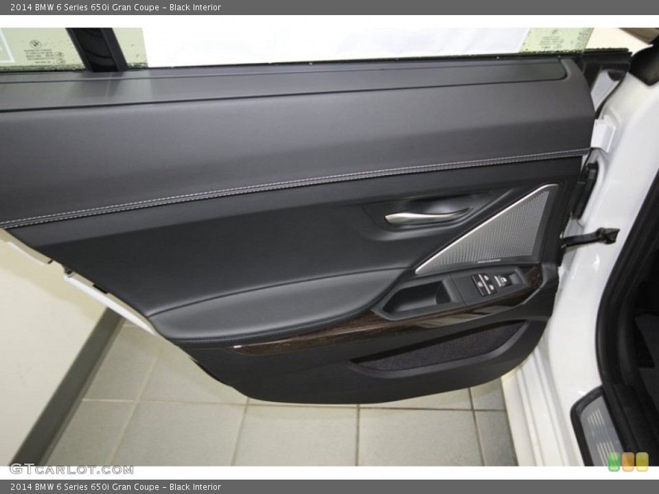 Black Interior Door Panel for the 2014 BMW 6 Series 650i Gran Coupe #80035492
