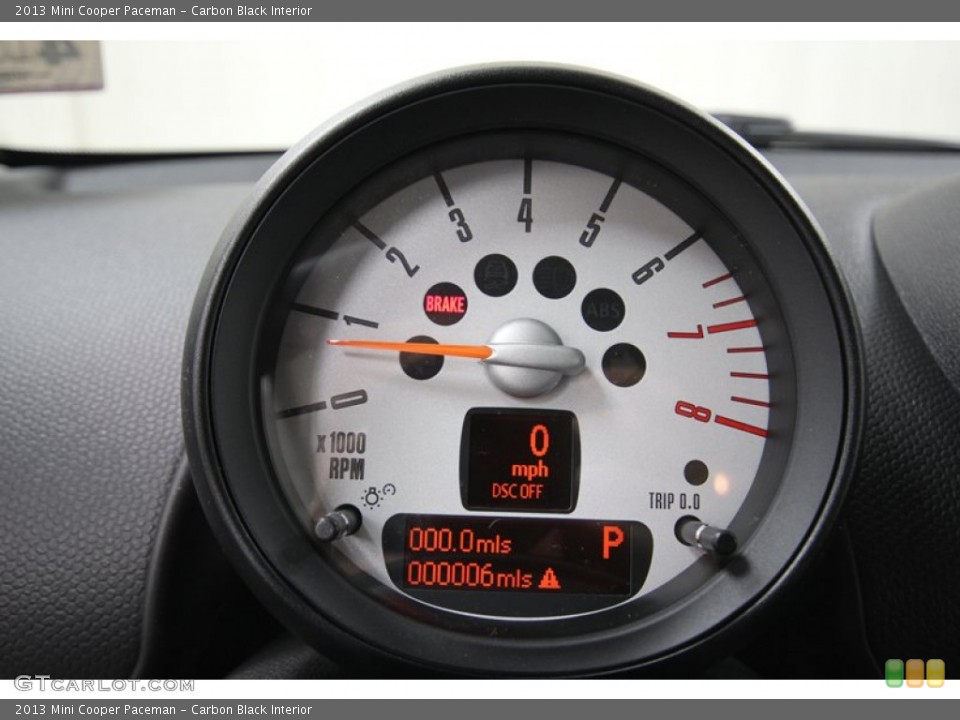 Carbon Black Interior Gauges for the 2013 Mini Cooper Paceman #80036054