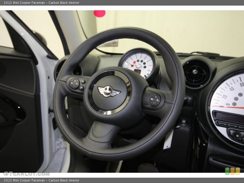 Carbon Black Interior Steering Wheel for the 2013 Mini Cooper Paceman #80036069
