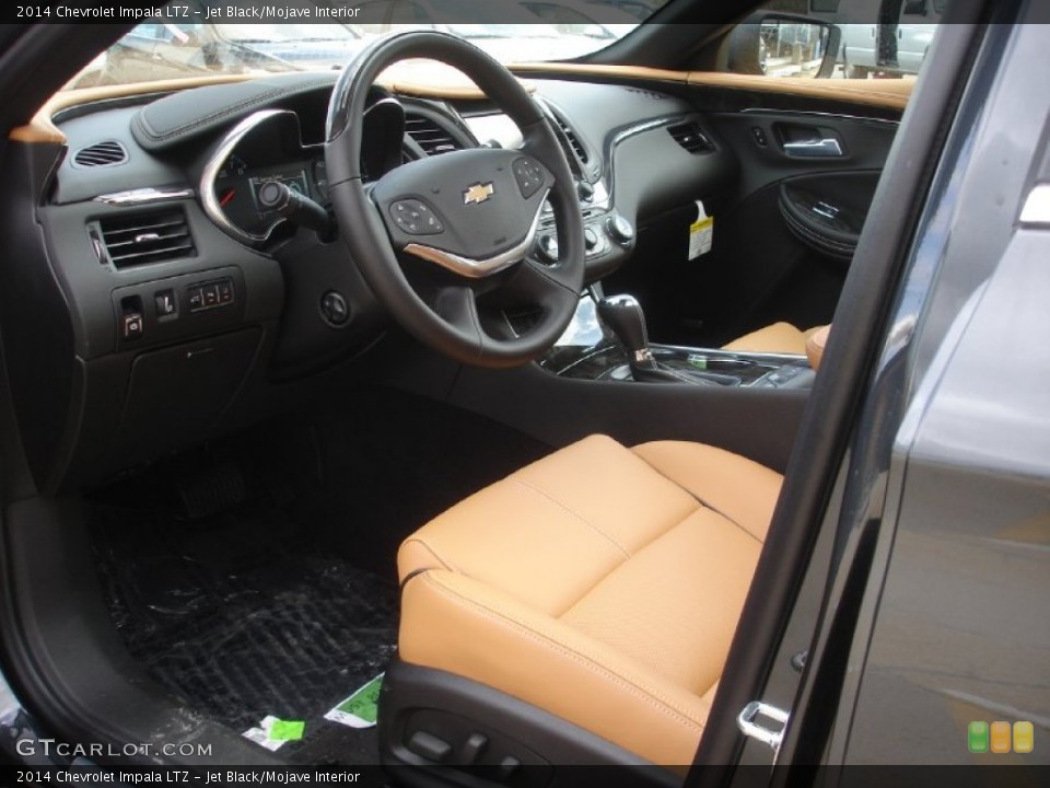Jet Black/Mojave Interior Photo for the 2014 Chevrolet Impala LTZ #80042521
