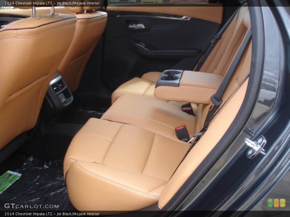 Jet Black/Mojave Interior Rear Seat for the 2014 Chevrolet Impala LTZ #80042543