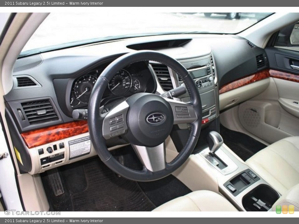 Warm Ivory Interior Photo for the 2011 Subaru Legacy 2.5i Limited #80042761