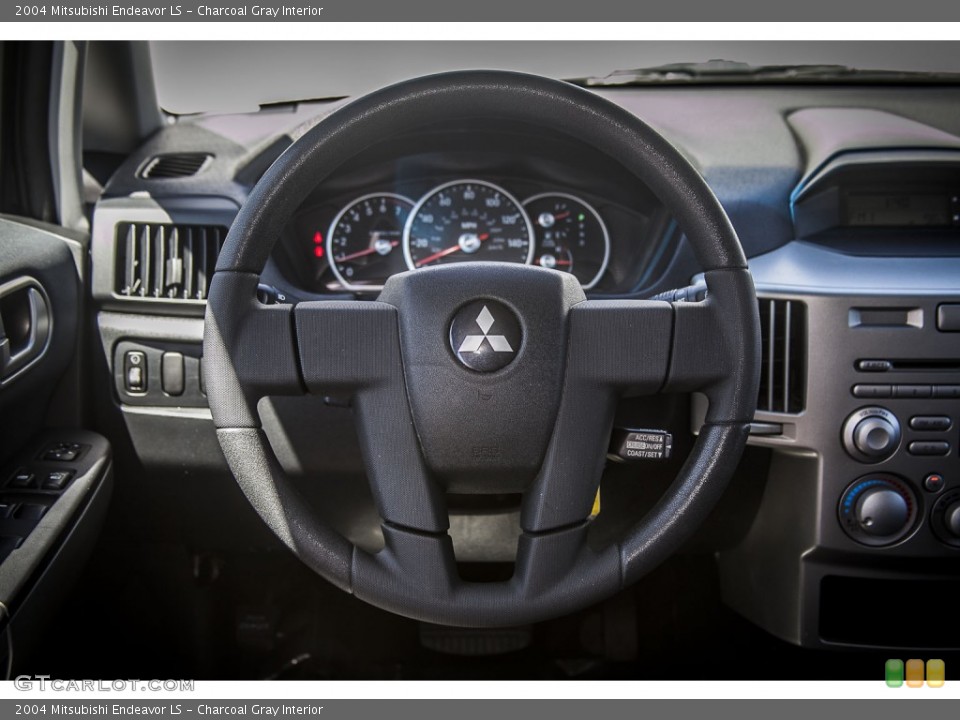 Charcoal Gray Interior Steering Wheel for the 2004 Mitsubishi Endeavor LS #80043831