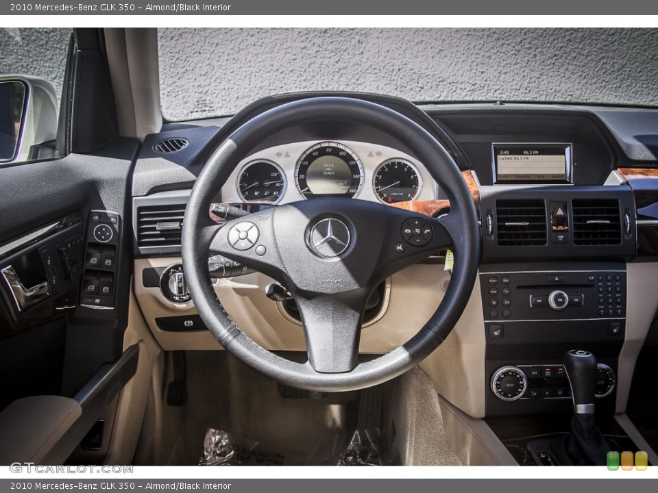 Almond/Black Interior Steering Wheel for the 2010 Mercedes-Benz GLK 350 #80044238