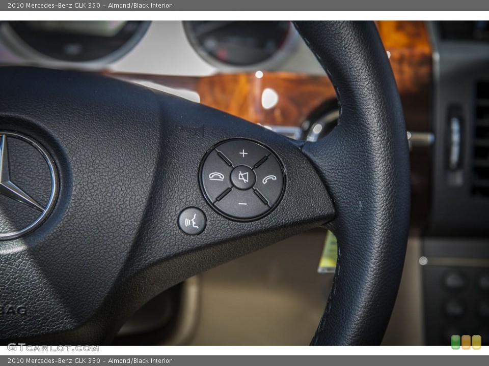 Almond/Black Interior Controls for the 2010 Mercedes-Benz GLK 350 #80044513
