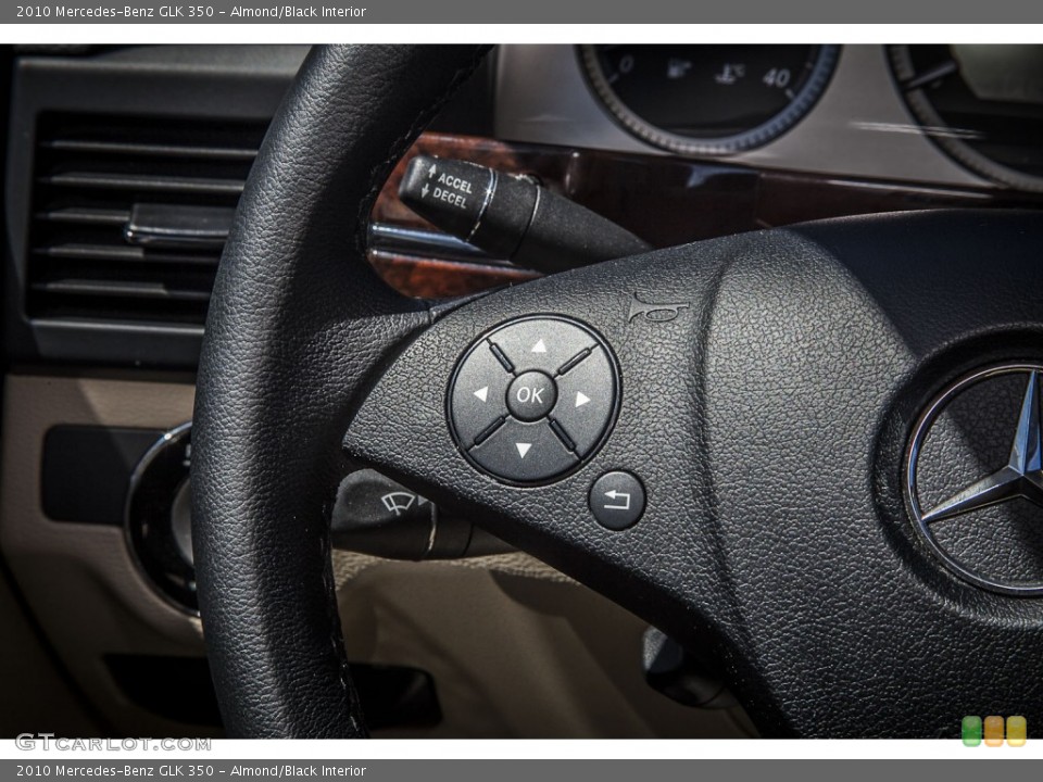 Almond/Black Interior Controls for the 2010 Mercedes-Benz GLK 350 #80044541