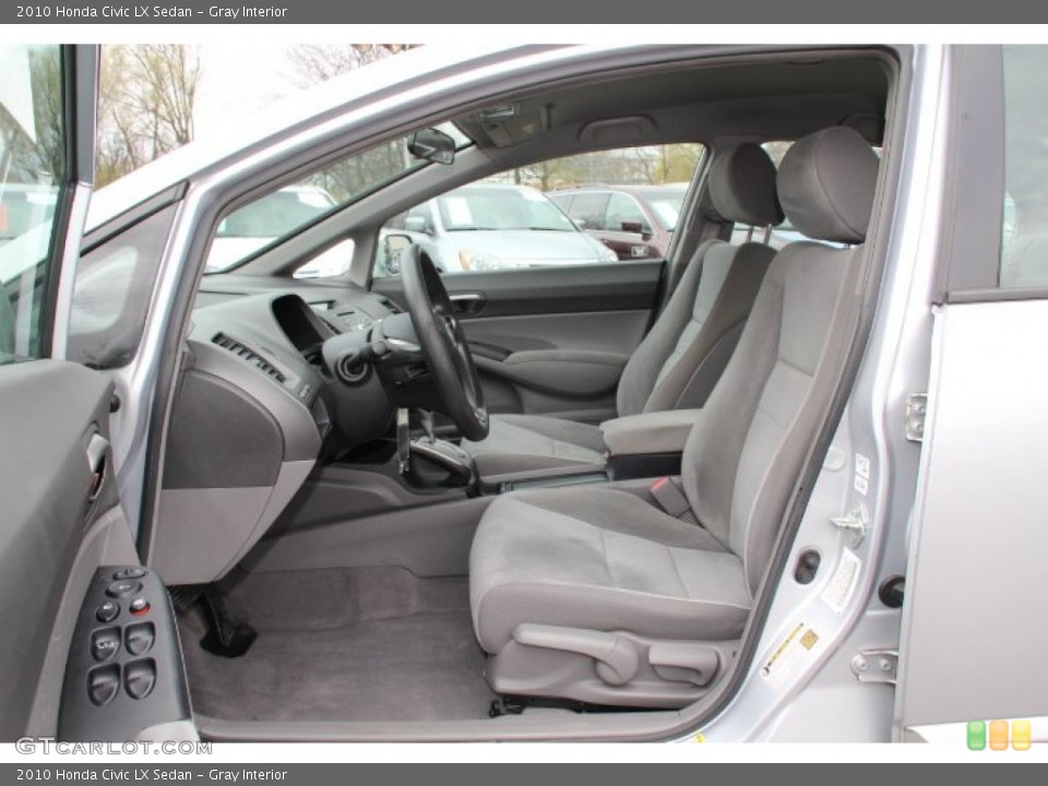 Gray Interior Photo for the 2010 Honda Civic LX Sedan #80044601