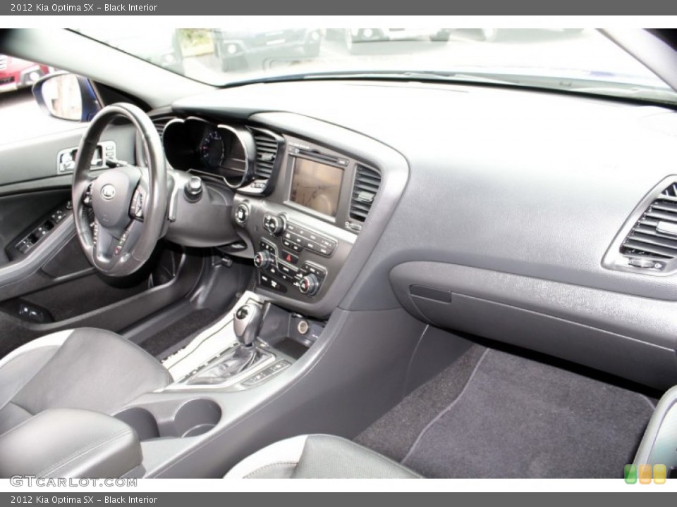 Black Interior Dashboard for the 2012 Kia Optima SX #80052132