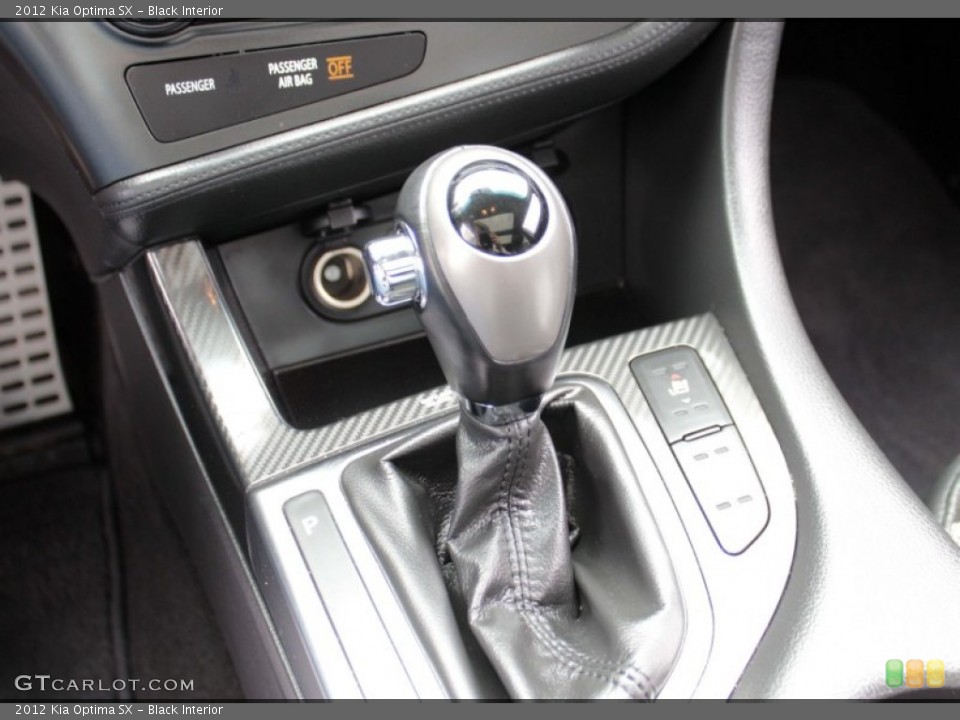 Black Interior Transmission for the 2012 Kia Optima SX #80052175