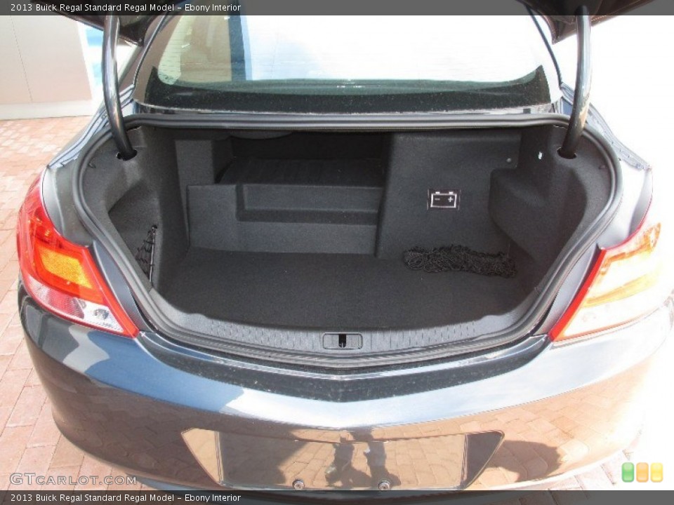 Ebony Interior Trunk for the 2013 Buick Regal  #80054882