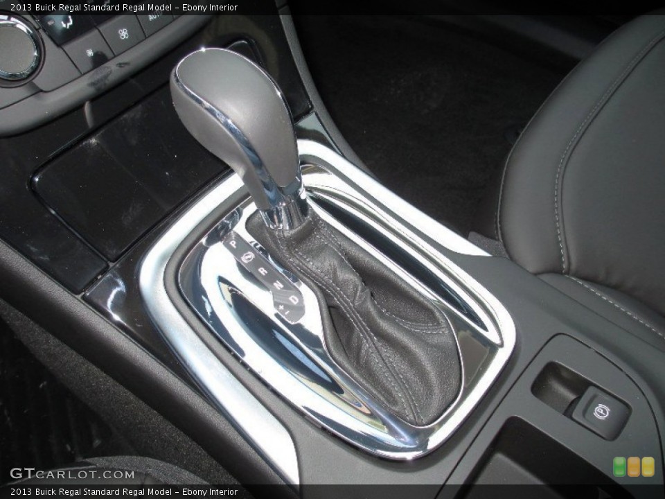 Ebony Interior Transmission for the 2013 Buick Regal  #80054929