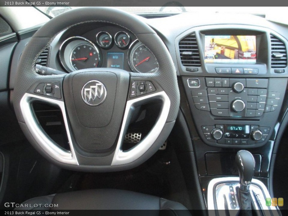 Ebony Interior Dashboard for the 2013 Buick Regal GS #80055059