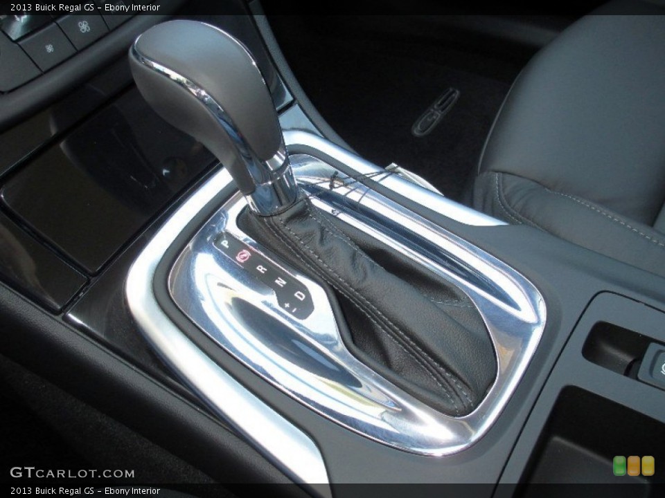 Ebony Interior Transmission for the 2013 Buick Regal GS #80055311