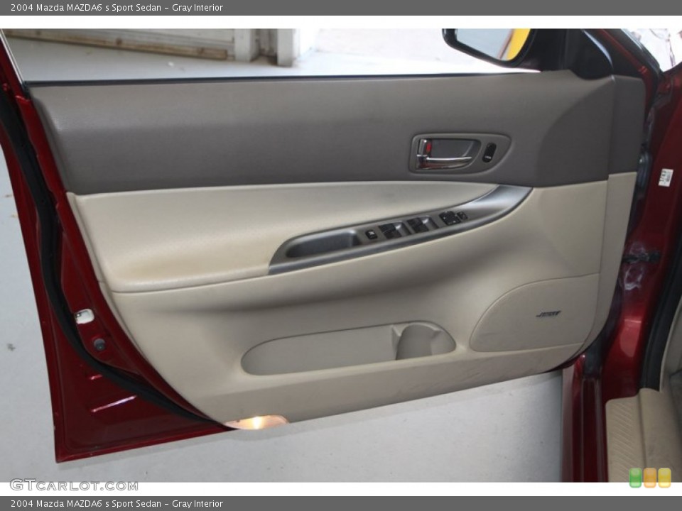 Gray Interior Door Panel for the 2004 Mazda MAZDA6 s Sport Sedan #80057003