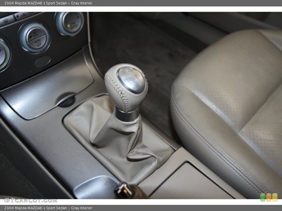Gray Interior Transmission for the 2004 Mazda MAZDA6 s Sport Sedan #80057141