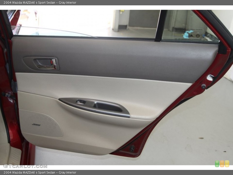 Gray Interior Door Panel for the 2004 Mazda MAZDA6 s Sport Sedan #80057296