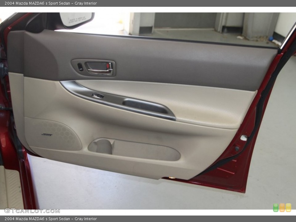 Gray Interior Door Panel for the 2004 Mazda MAZDA6 s Sport Sedan #80057311