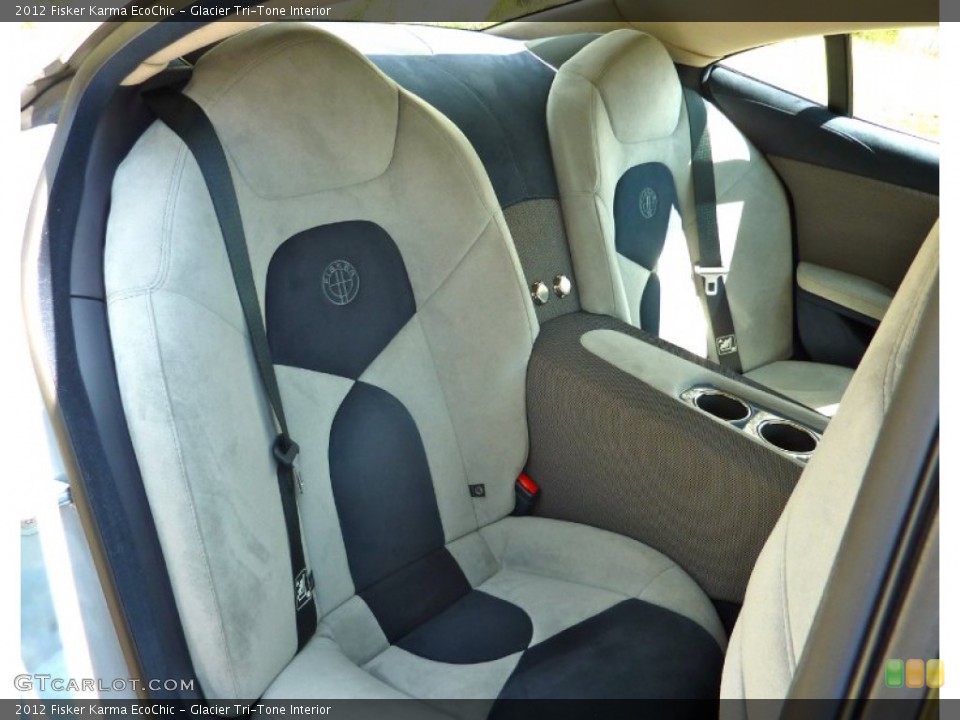 Glacier Tri-Tone Interior Rear Seat for the 2012 Fisker Karma EcoChic #80058552