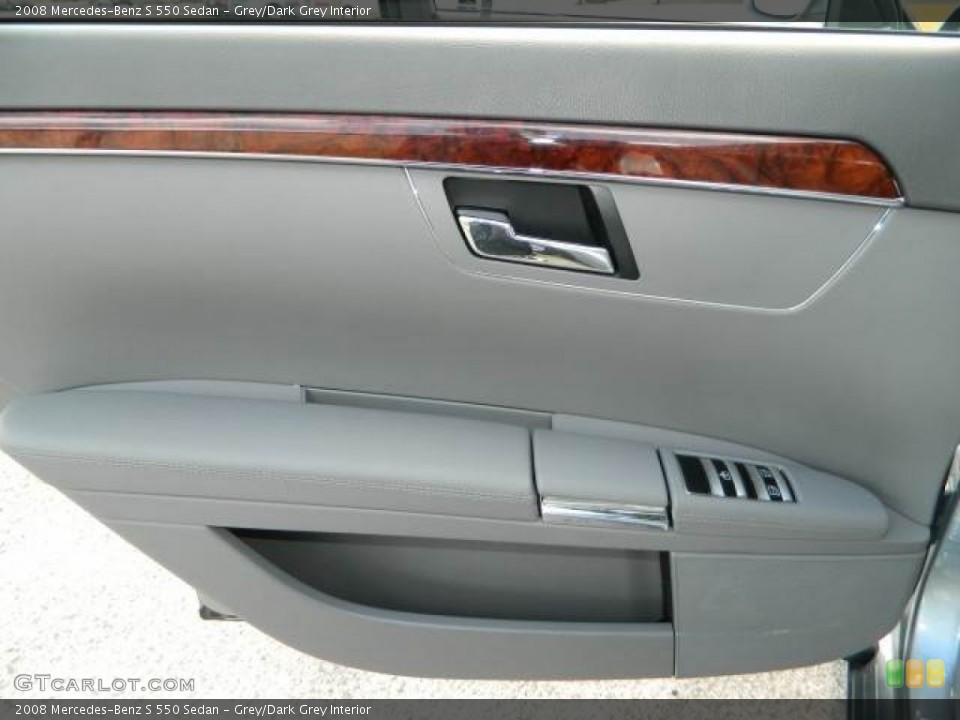 Grey/Dark Grey Interior Door Panel for the 2008 Mercedes-Benz S 550 Sedan #80064470