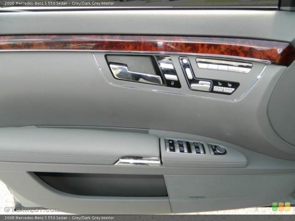 Grey/Dark Grey Interior Door Panel for the 2008 Mercedes-Benz S 550 Sedan #80064481
