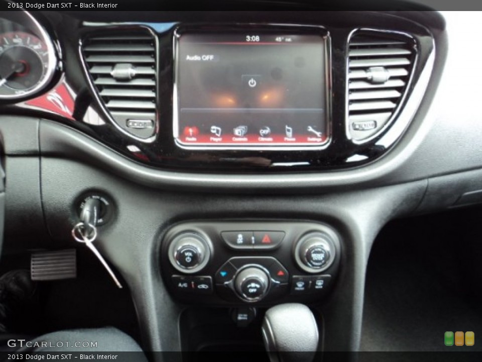Black Interior Controls for the 2013 Dodge Dart SXT #80064827