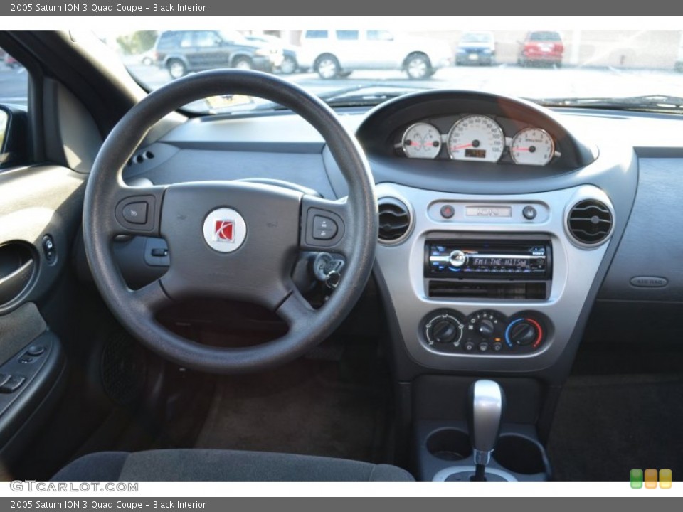 Black Interior Dashboard for the 2005 Saturn ION 3 Quad Coupe #80074439