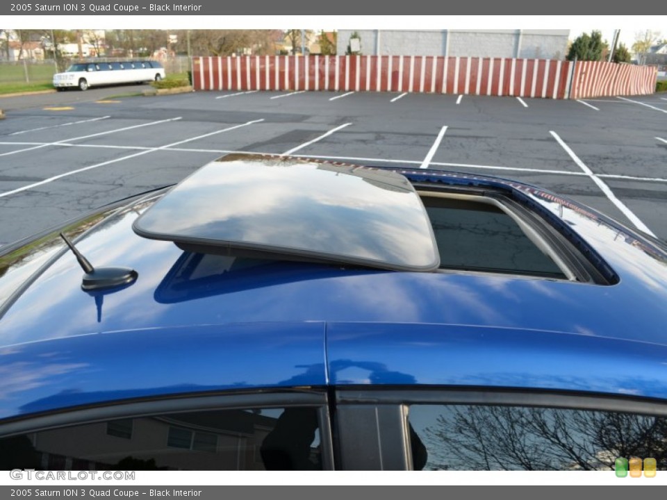 Black Interior Sunroof for the 2005 Saturn ION 3 Quad Coupe #80074526