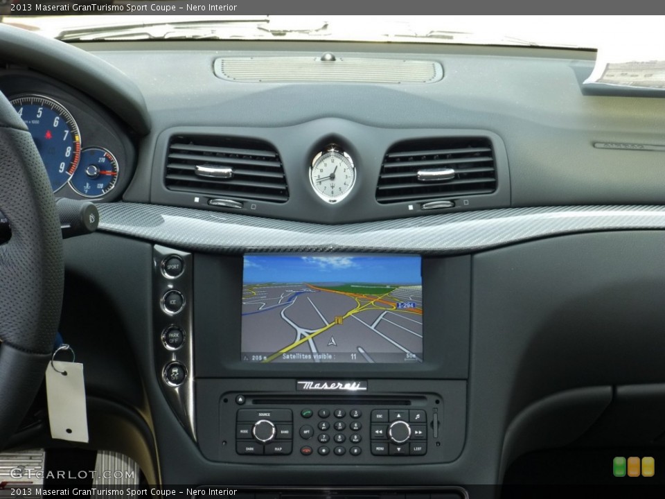 Nero Interior Controls for the 2013 Maserati GranTurismo Sport Coupe #80077164