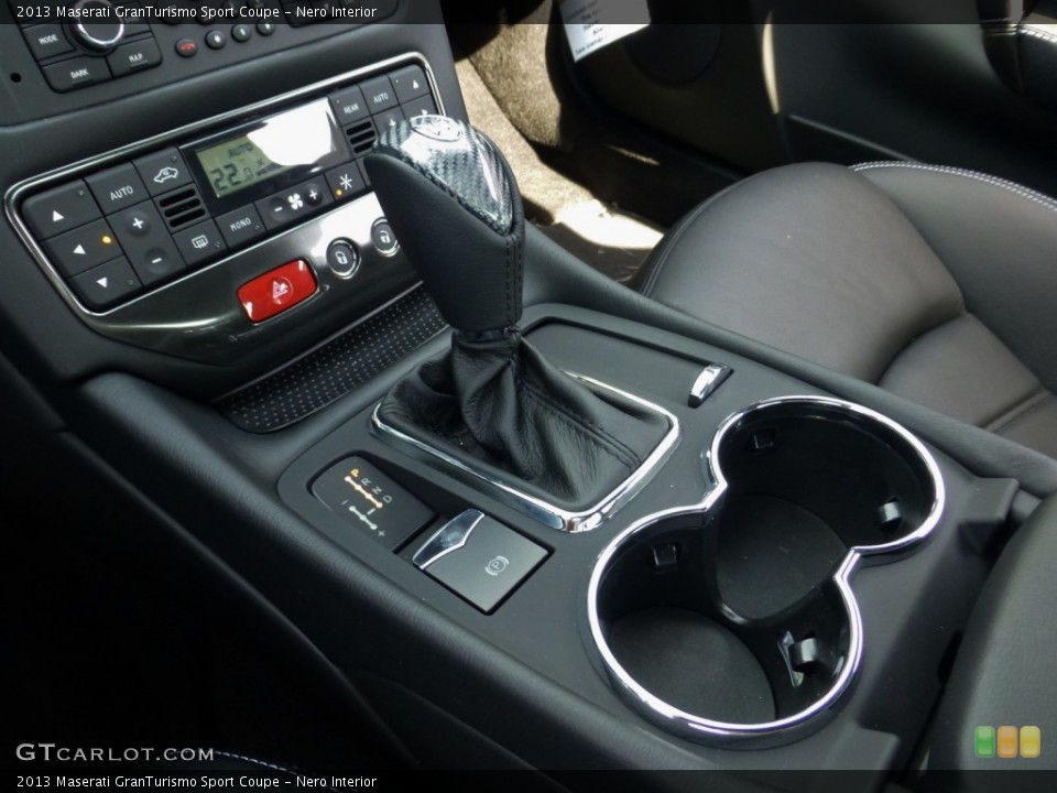 Nero Interior Transmission for the 2013 Maserati GranTurismo Sport Coupe #80077296