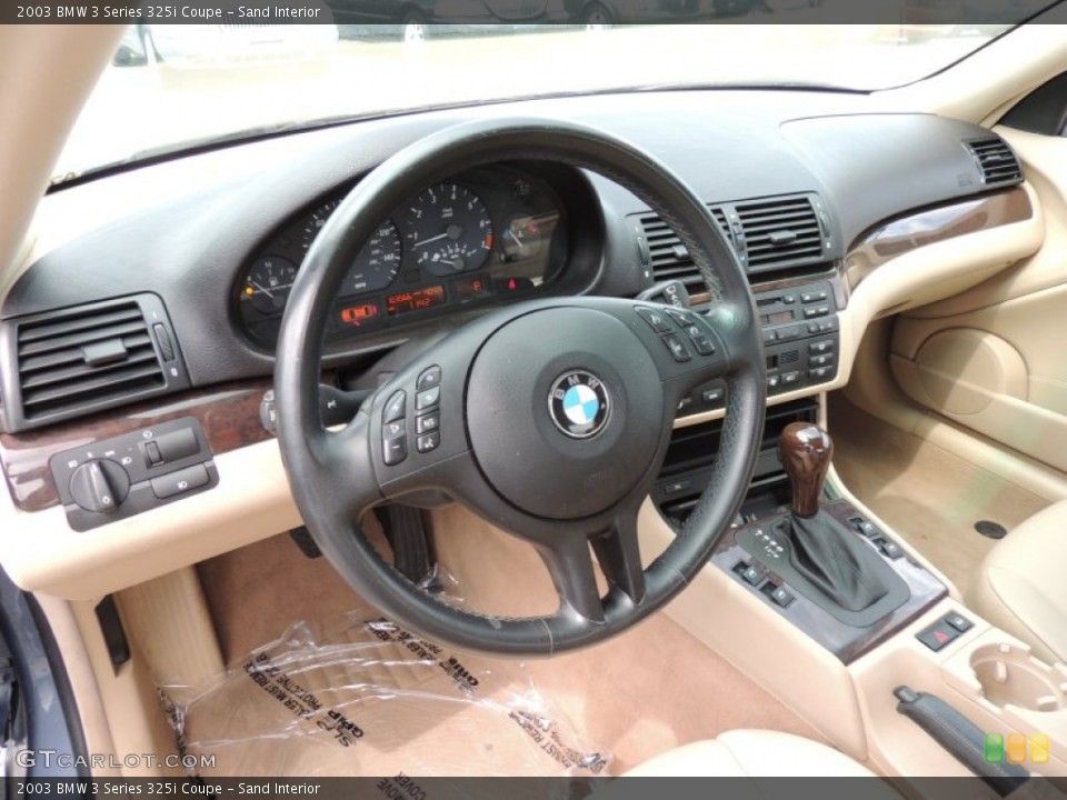 Sand Interior Dashboard for the 2003 BMW 3 Series 325i Coupe #80078577