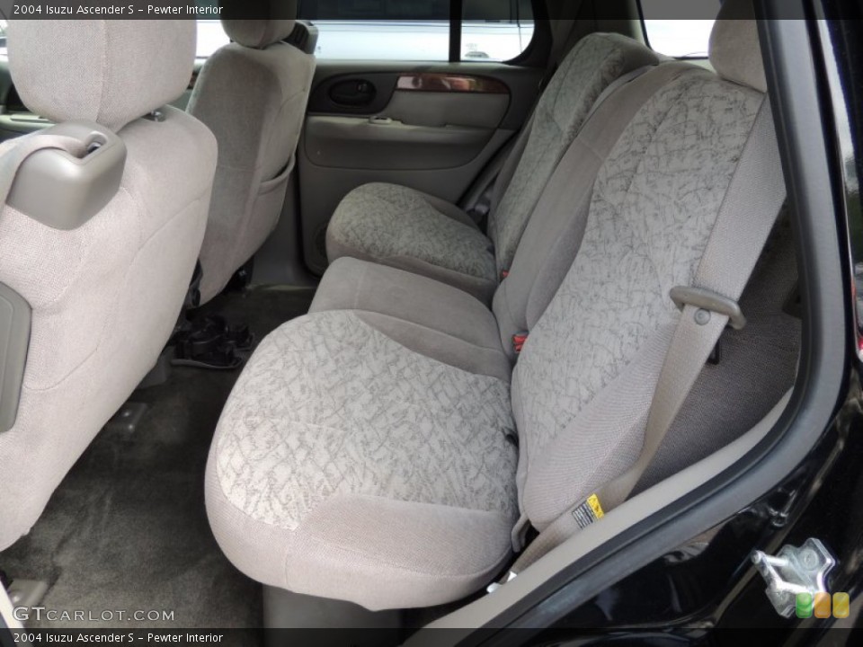 Pewter Interior Rear Seat for the 2004 Isuzu Ascender S #80079071